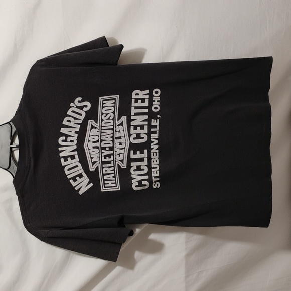 SALE! RARE! 3D Emblem Vintage Harley-Davidson Eagle Landing Shirt Sz.M UNISEX - Picture 4 of 9